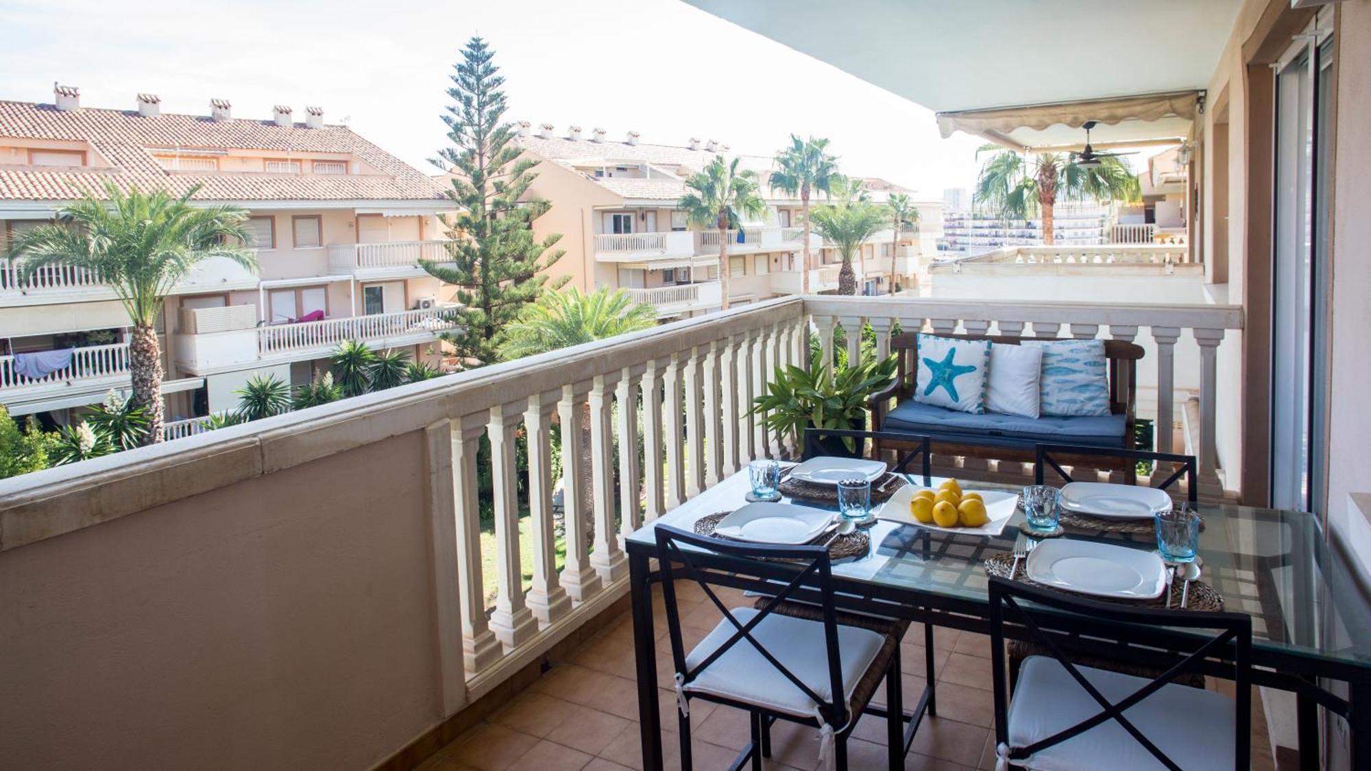 Sun Jose - Duplex, Playa Del Arenal Jávea Exteriör bild